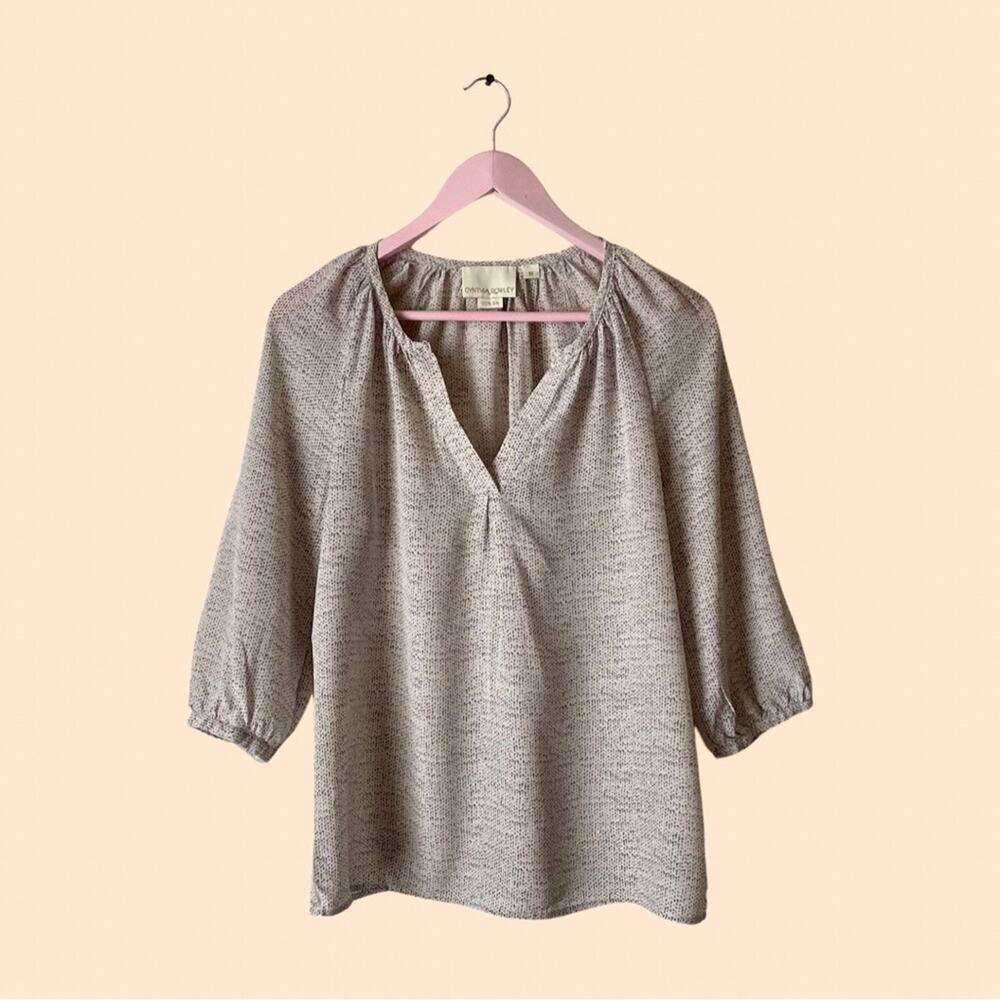 Cynthia Rowley Silk Top Size Medium